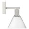 Access Lighting Port Nine Martini, Martini LED Wall Sconce, Brushed Steel Finish, Clear Glass 63143LEDD-BS/CLR - alternate 5